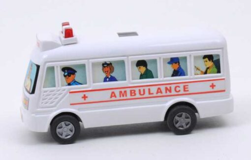 Centy Toys Mini Bus Ambulance (Assorted Color & Prints) - Image 3