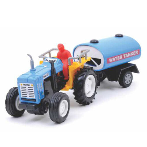 Centy Toys Tractor With Tanker (Door Openable) (Assorted Color & Prints)