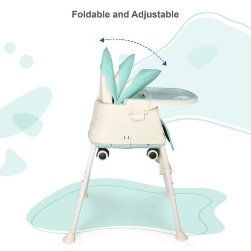 StarAndDaisy Comfort 3 in 1 Multifunctional Baby High chair/Booster chair/Feeding chair with detachable tray for kids (Blue) - Image 7