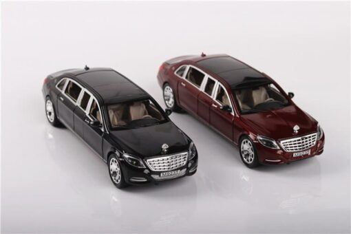 XLG 1:24 Diecast Metal Model Cars Light Pullback Scale Model Cars (Mercedes Maybach S650 | M923T-1) - Image 6
