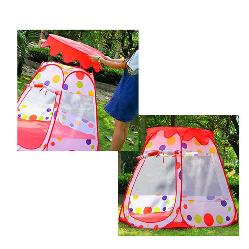 Red Star Pop-Up Tent  (Absorted Colour And Prints) - Image 4
