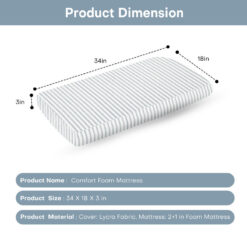 Wooden Cot Mattress