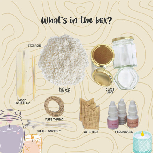 Kalakaram Scented Candle Making Kit - Image 2