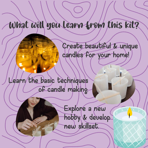 Kalakaram Scented Candle Making Kit - Image 5