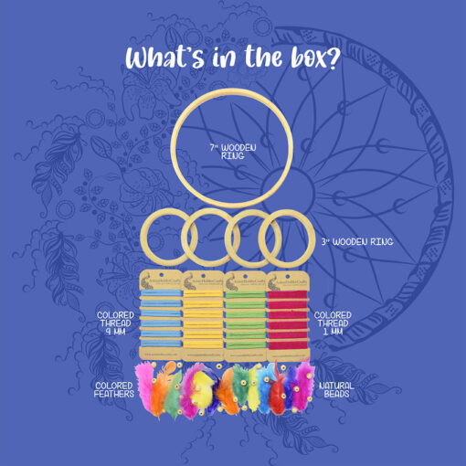 Kalakaram DIY Premium Dream Catcher Kit - Image 2