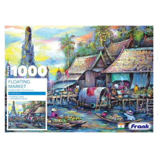 Frank Floating Market 1000 Pcs Puzzle 34019 - Image 4
