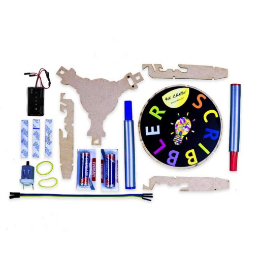 Be Cre8v Scribbler Robot DIY Kit - Image 2