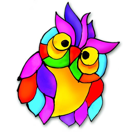 Toykraftt Glass Painted Window Suncatchers - Image 3