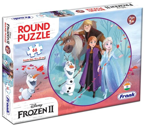 Frank Frozen 2 Round Puzzle 66 Pcs 13802 - Image 3