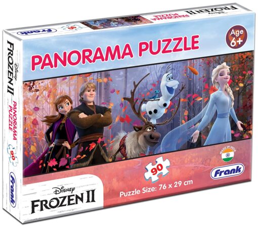 Frank Frozen 2 Panorama Puzzle 90 Pcs 12129 - Image 3