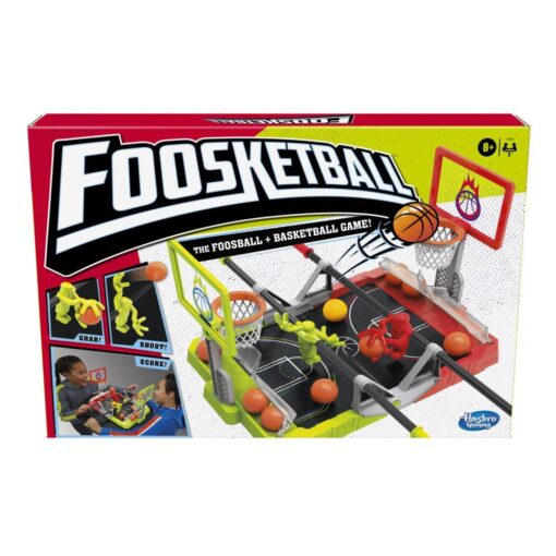 Foosketball Game, The Foosball Plus Basketball Tabletop Game for Kids - Image 3
