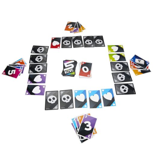 5 Alive Card Game - Hasbro Gaming 5 Alive Card Game - Fast-Paced Kids - Image 3