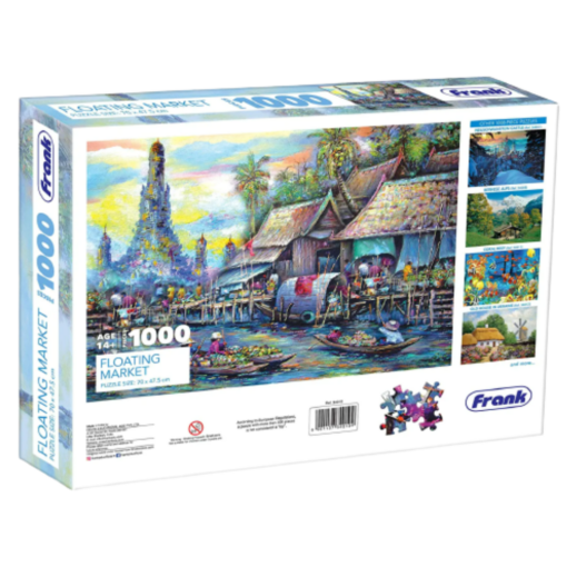 Frank Floating Market 1000 Pcs Puzzle 34019 - Image 5
