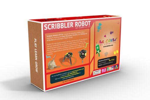 Be Cre8v Scribbler Robot DIY Kit - Image 4