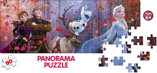 Frank Frozen 2 Panorama Puzzle 90 Pcs 12129 - Image 4