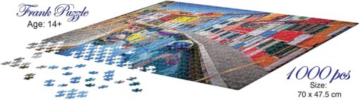 Frank Burano, Venice, Italy Puzzle 1000 Pcs 34016 - Image 4