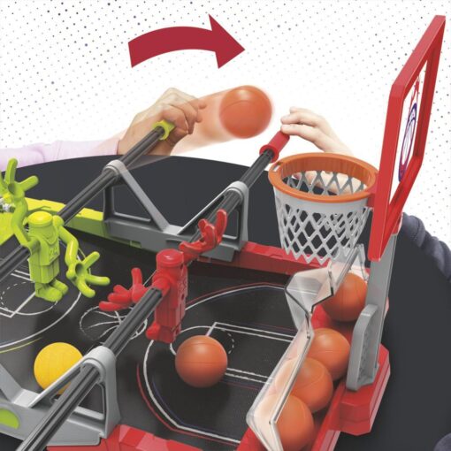Foosketball Game, The Foosball Plus Basketball Tabletop Game for Kids - Image 4
