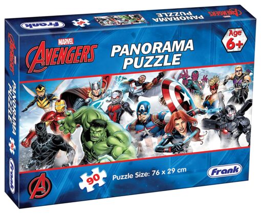 Frank Marvel Avengers 90 Piece Panorama Jigsaw Puzzle - Image 3