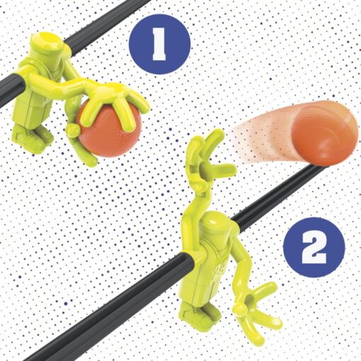 Foosketball Game, The Foosball Plus Basketball Tabletop Game for Kids - Image 5