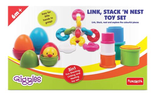 Link, Stack and Nest Toy Set