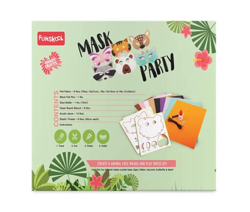 Handycrafts - Mask Party DIY Face Masks kids - Image 4