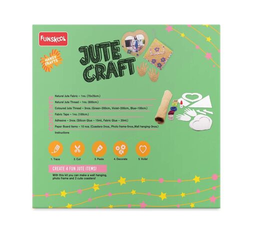 FUNSKOOL - Handicrafts Jute Craft For Kids - Image 4