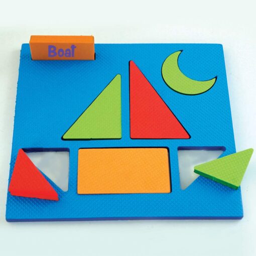 Make With Shapes 5 Vehicles Puzzle - Image 4