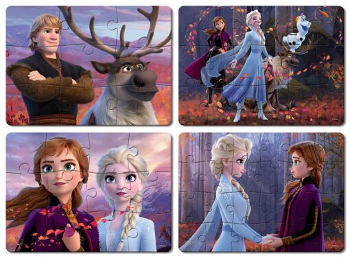 Frank Frozen 2 4 in 1 Puzzle - Image 2