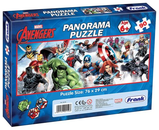 Frank Marvel Avengers 90 Piece Panorama Jigsaw Puzzle - Image 5