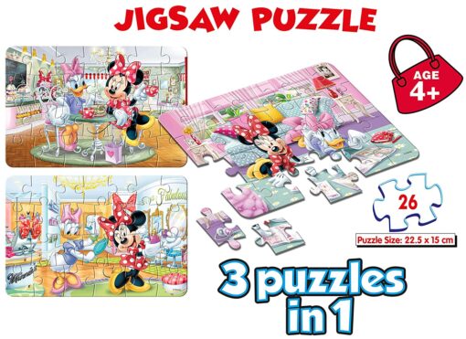 Frank Minnie Mouse Puzzle 26*3 13903 - Image 3