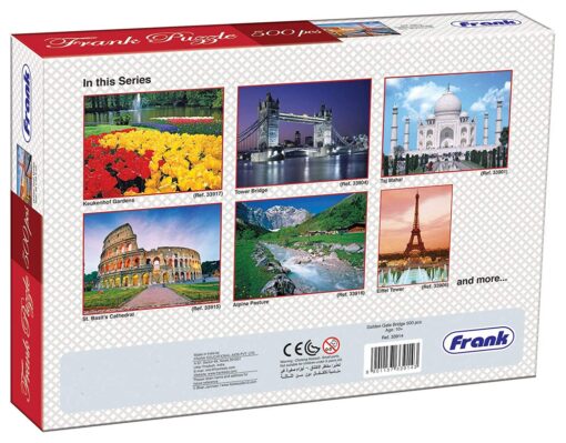 Frank Golden Gate Bridge Puzzle 500 Pcs 33914 - Image 4