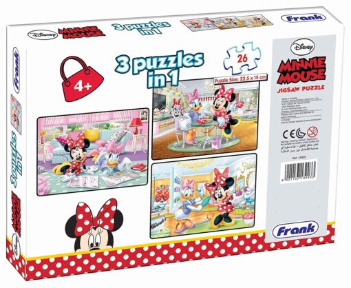 Frank Minnie Mouse Puzzle 26*3 13903 - Image 4