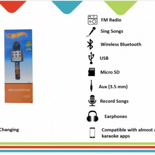 Hotwheels Wireless Microphone - Image 2