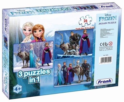 Frank Frozen 3 in 1 Puzzle - Image 4
