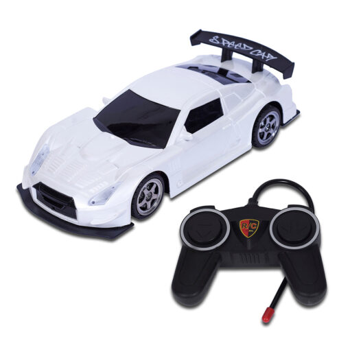 Road Burner Extreme - Remote Control Racing Car for Kids (White)