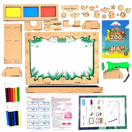 Be Cre8v Jungle Shadow Art - Telling DIY Game Kit of CRE8V Jungle Shadow Art Story - Image 3