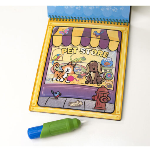 Melissa & Doug Water Wow Coloring Book Animals - Image 4