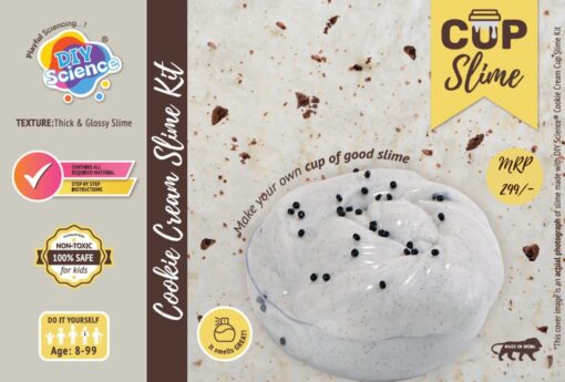 Diy Science Cookie Cream Slime Kit