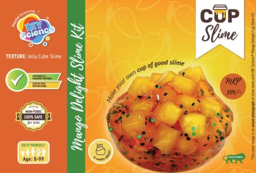Diy Science Mango Delight Slime Kit