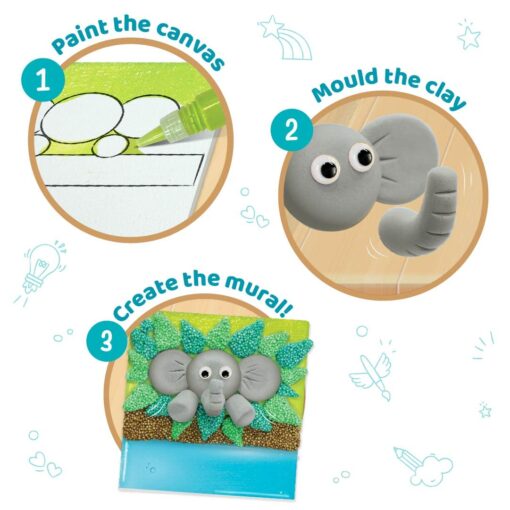 Imagimake Clay Murals - Jungle - Image 2