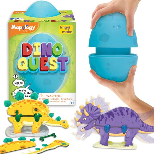 Imagimake Mapology Dino Quest Blue