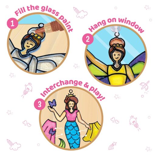 Imagimake Window Art Princess - Image 3