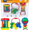 Mee Mee BPA Free Baby Rattle gift Set of 3 Pcs