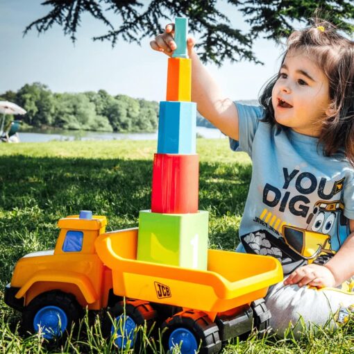 My First JCB Stacking Stanley Mega Truck - Fun and Educational Toys for Kids - Image 3