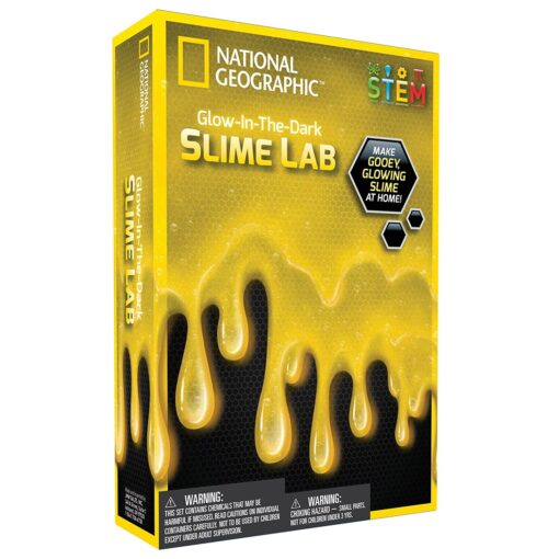 National Geographic Slime Lab Neon Yellow