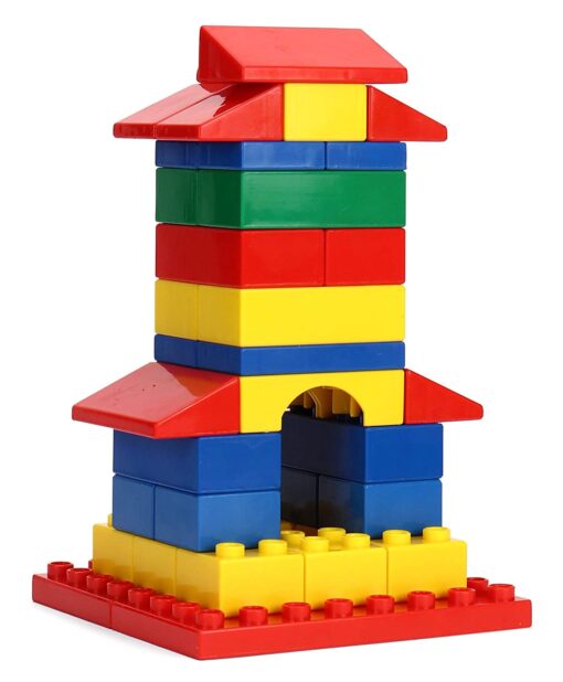 Peacock Kinder Blocks PVC Bag-100 Piece - Image 5