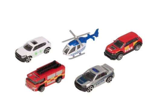 Ralleys Firefleet Street Cars for Kids, Multicolor Pack of 5 Playing Cars - Image 4