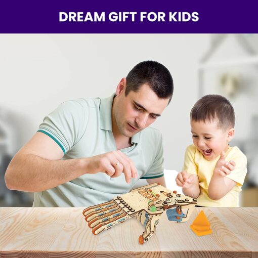 Smartivity Mechanical Hand - Smartivity DIY Robotic Mechanical Hand STEM Fun Toys - Image 5