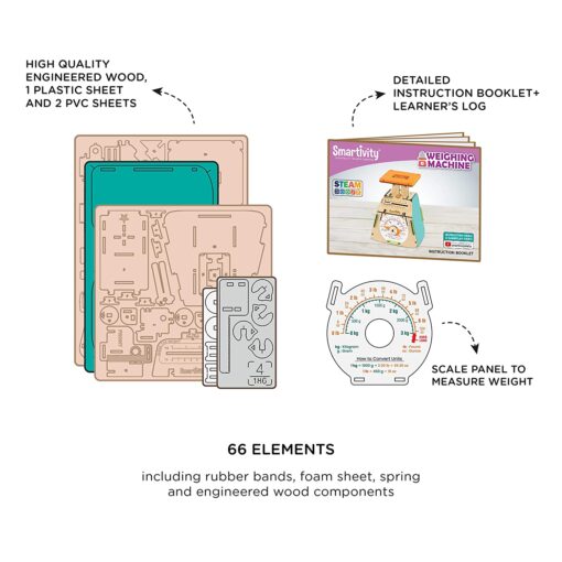 Smartivity Weighing Machine Steam Educational Learning - Modern Digital Scales - Image 4