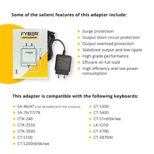Fyber Ac Adapter 9.5V - Image 3